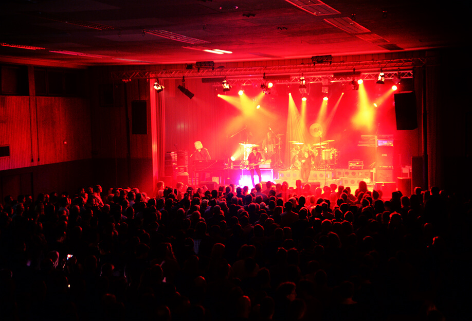 Super Stimmung beim Jahresabschluss-Konzert in der Dreisbachhalle