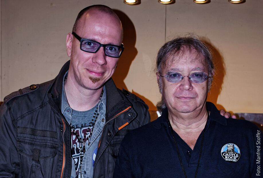 Andree meets Ian Paice von Deep Purple