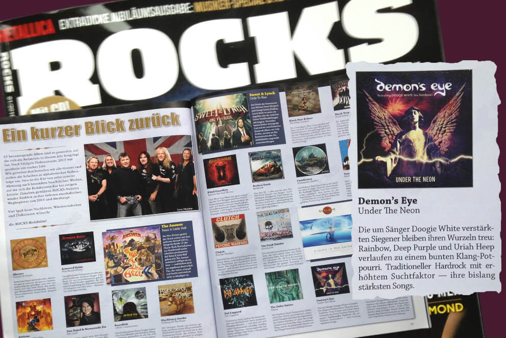 Demon's Eye im Rocks-Magazin