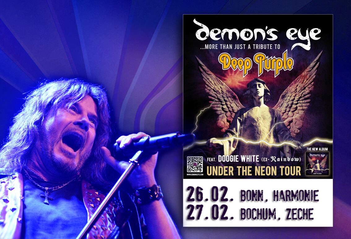 Demon's Eye mit Doogie White in der Zeche