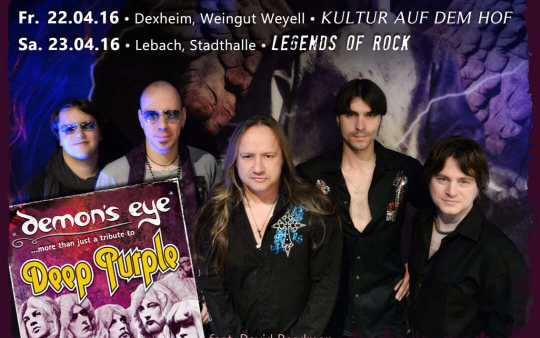 Kultur auf dem Hof und Legends of Rock