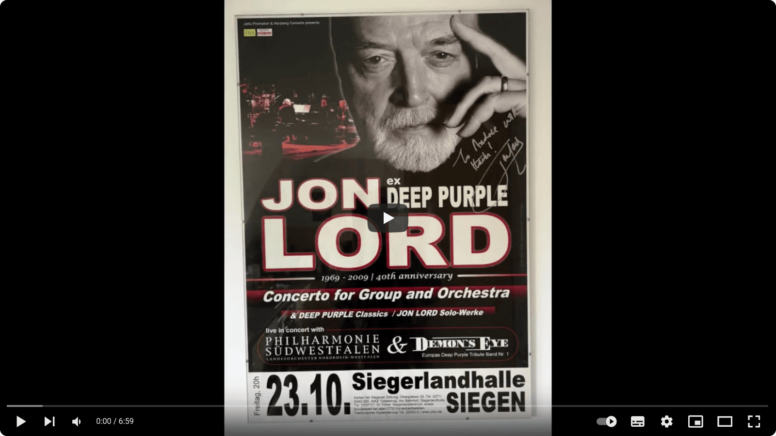 Demon's Eye und Jon Lord