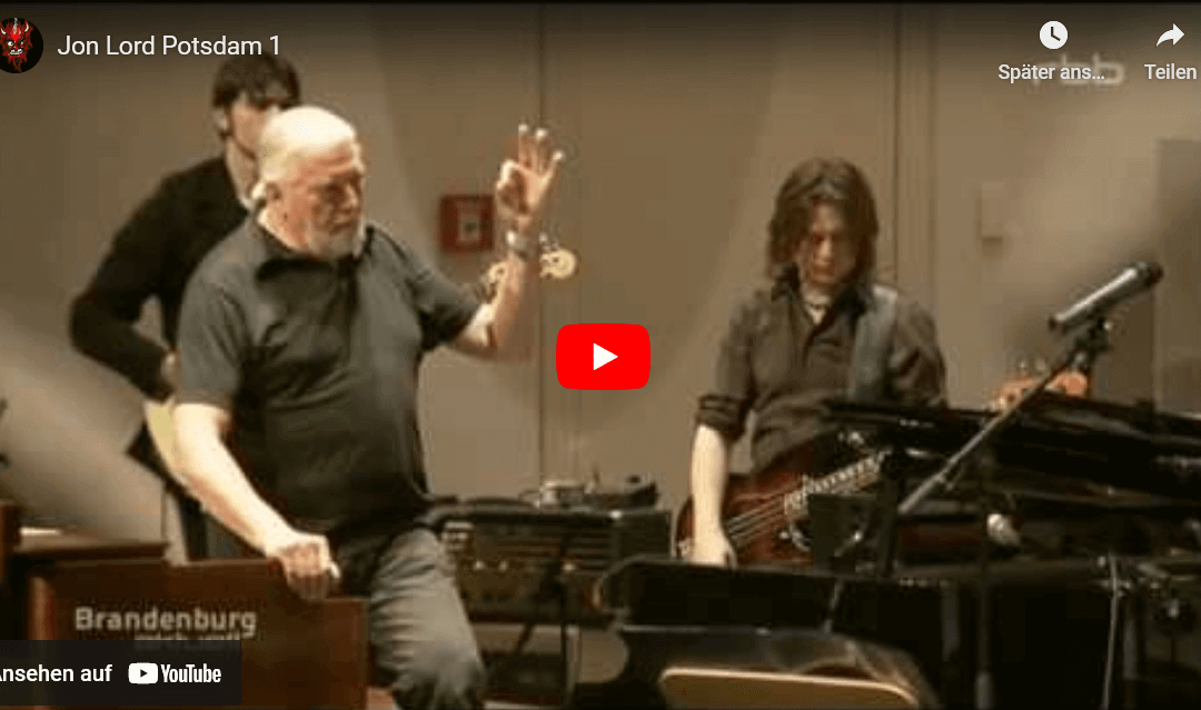 Heute vor 10 Jahren: Unser zweites Konzert mit Jon Lord