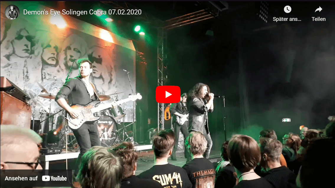 Demon's Eye in der Cobra Solingen