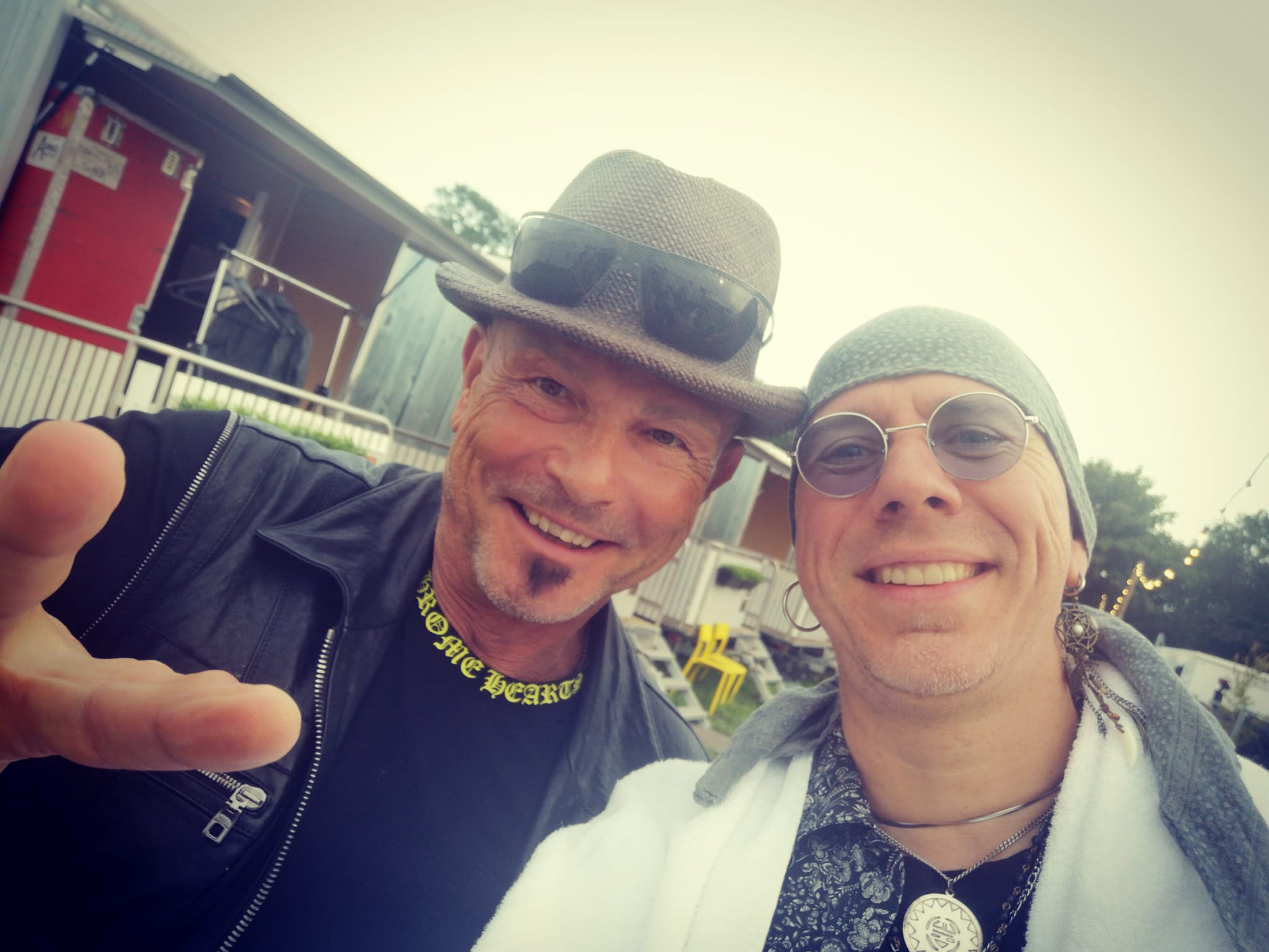 Rudolf Schenker (Scorpions) und Andree, 2024, Wacken